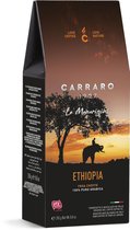 Caffe Carraro 1927 - Café moulu d'Éthiopie - 250 grammes de Café filtre
