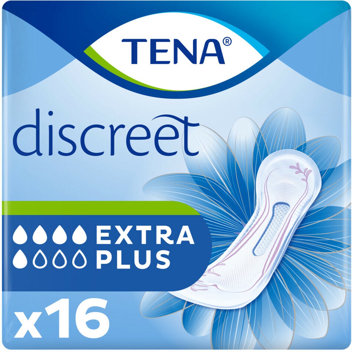 Goedkoopste Tena Discreet Extra Plus - 6 pakken van 16 stuks