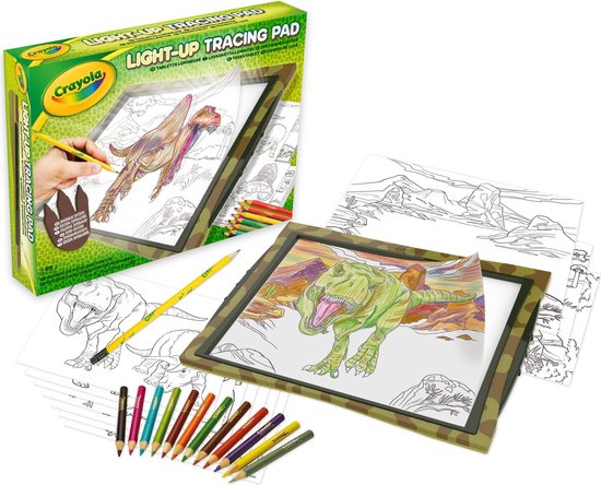 Crayola Light-Up Tracing Pad - Dinosaur Edition