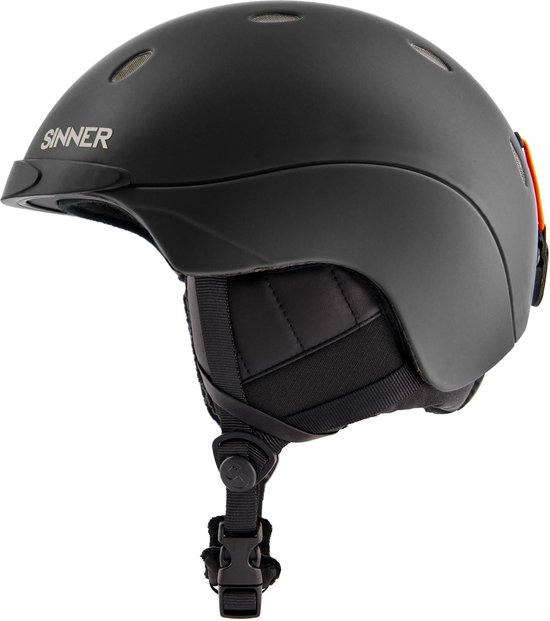 Sinner Titan skihelm - Matte black - Wintersport - Wintersport accessoires - Skihelmen