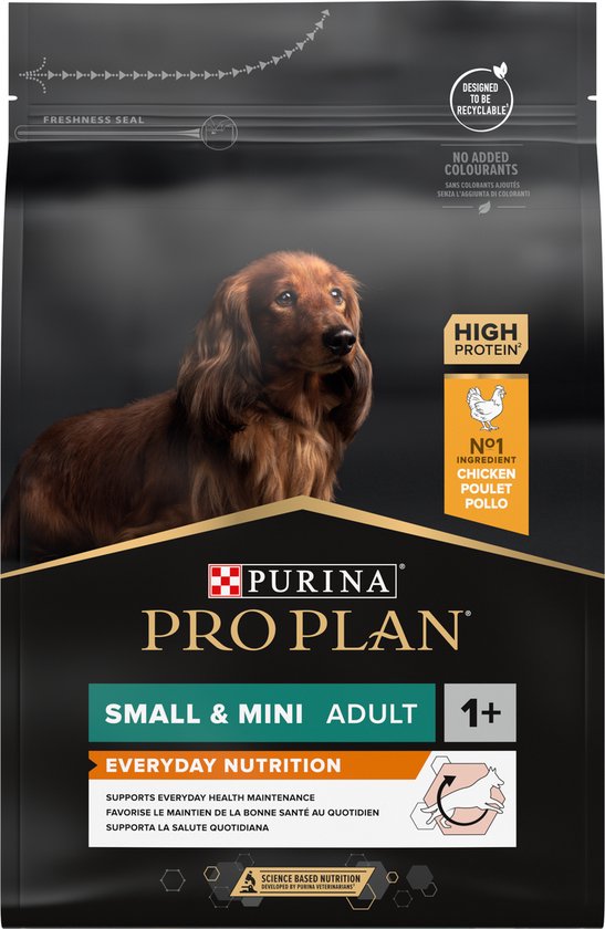 Pro Plan Everyday Nutrition Adult Small & Mini - Honden Droogvoer - Kip - 3 kg