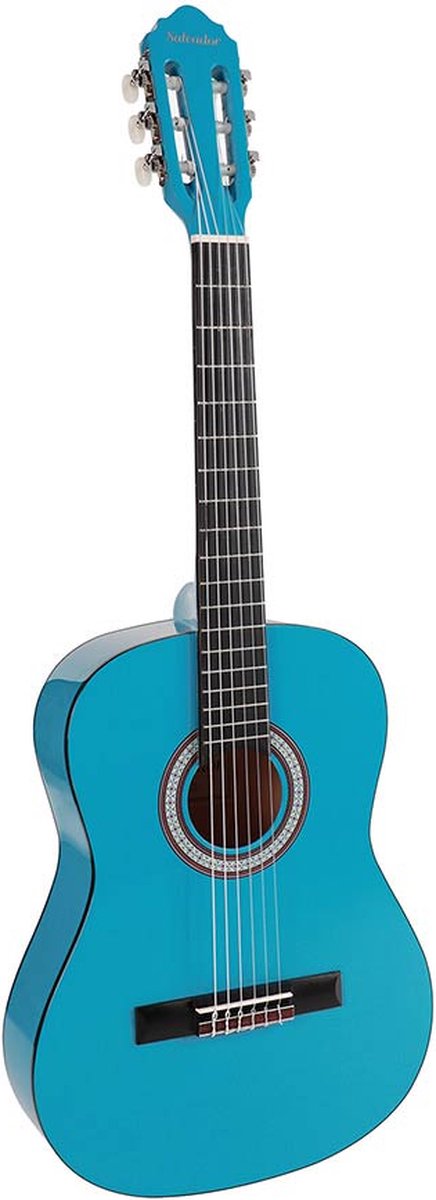 Klassieke gitaar 3/4 Salvador Kids Series CG-134-BU Glossy Blauw