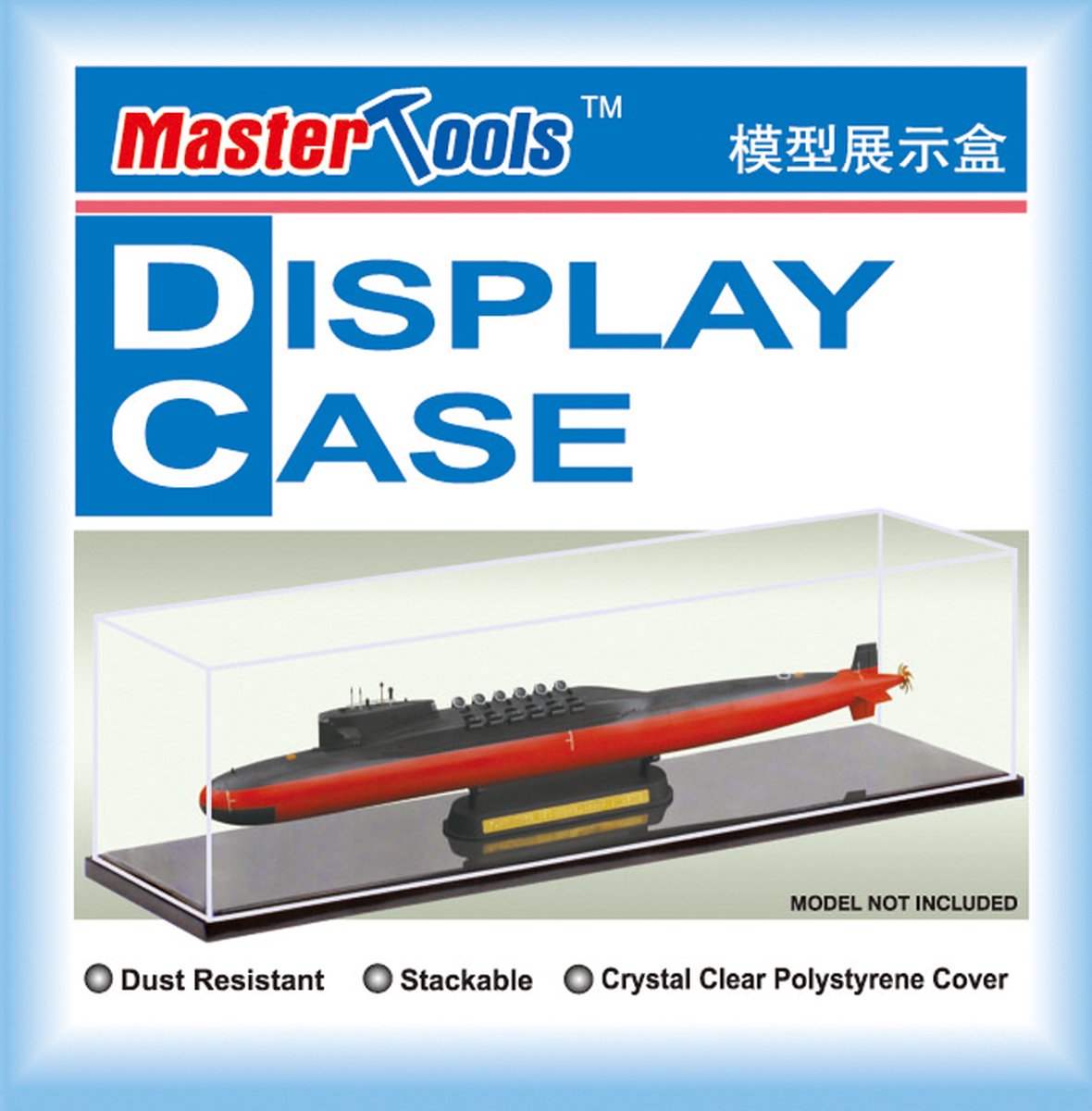Master Tools Modelbouwpakket - 09809 Display Case 359x89x89 mm Display case - MasterTools - Modelbouw