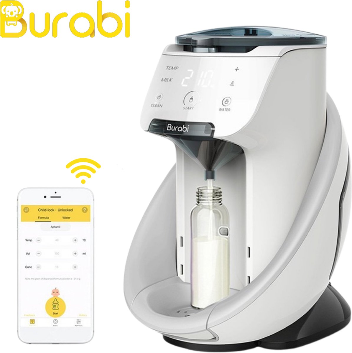 Baby Brezza Formula Pro Mini - Automatische Baby Fles Maker / Fles Voeding Apparaat / Baby Senseo | machine | Vergelijk de beste prijzen in 2026