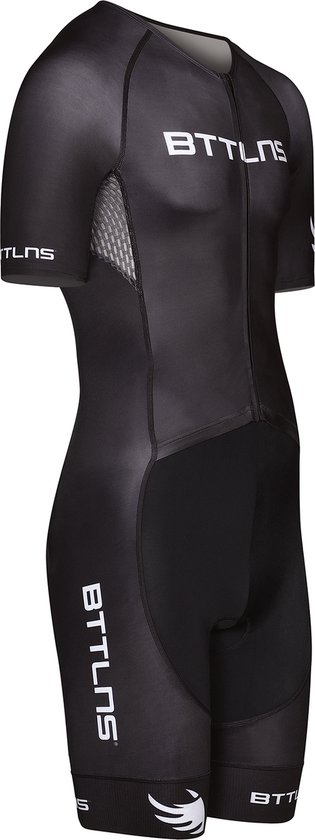 BTTLNS trisuit - triathlon pak - trisuit korte mouw heren - Typhon 2.0 - zwart - XL