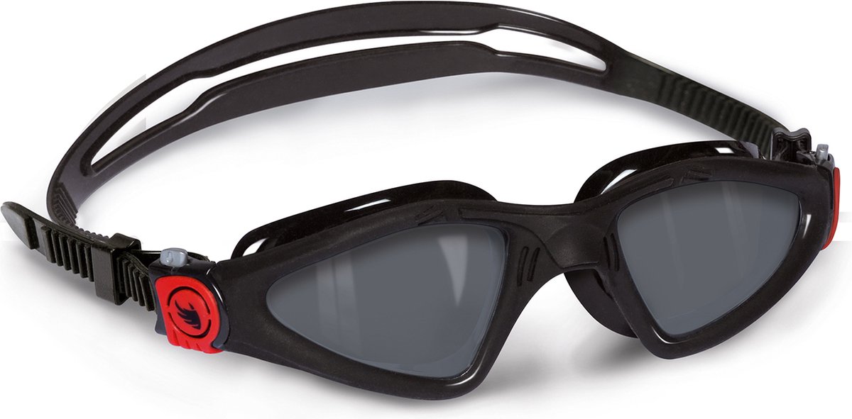 BTTLNS zwembril - getinte lenzen - zwembril openwater - triathlon zwembril - zwembril volwassenen - duikbril - Archonei 1.0 - rood