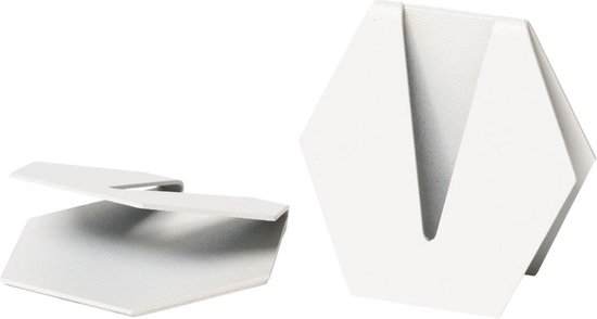 Kitchen Lab Co. Dishcloth Caddy™ Magnetic - Acier inoxydable Zwart - Porte- torchon