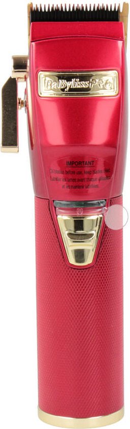 BABYLISS PRO 4ARTISTS FX8700RE METAL CLIPPER RED