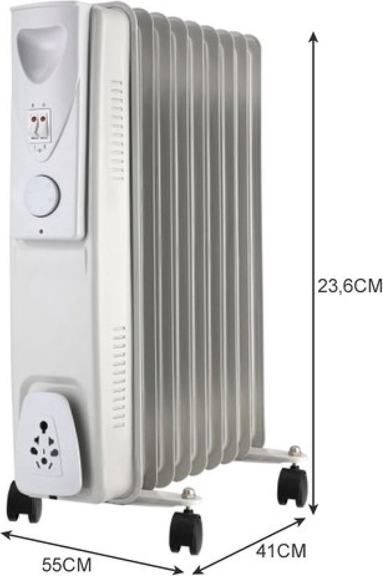 SILVERCREST® Poêle Chauffage Radiateur fioul 3 positions 600 — free download