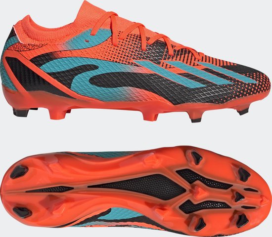 adidas Performance X Speedportal Messi.3 Firm Ground Chaussures de football - Homme - Oranje - 44 2/3
