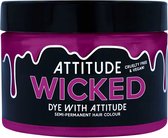Attitude Hair Dye - Wicked Semi permanente haarverf - Purperpaars