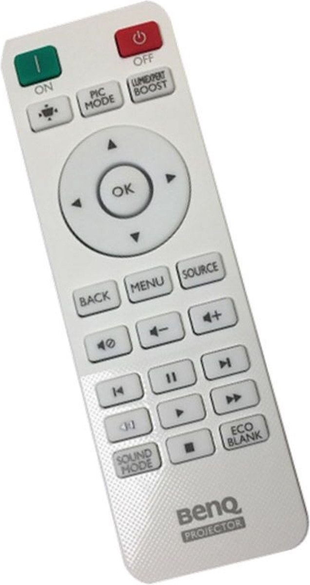 Afstandsbediening geschikt voor de BENQ TK700 beamer, vervangt 5J.JGY06.001 / RCV013
