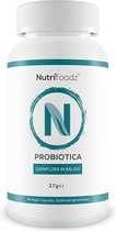 Nutrifoodz – Probiotica - supplement voor gezonde darmen – 60 Vegan Capsules