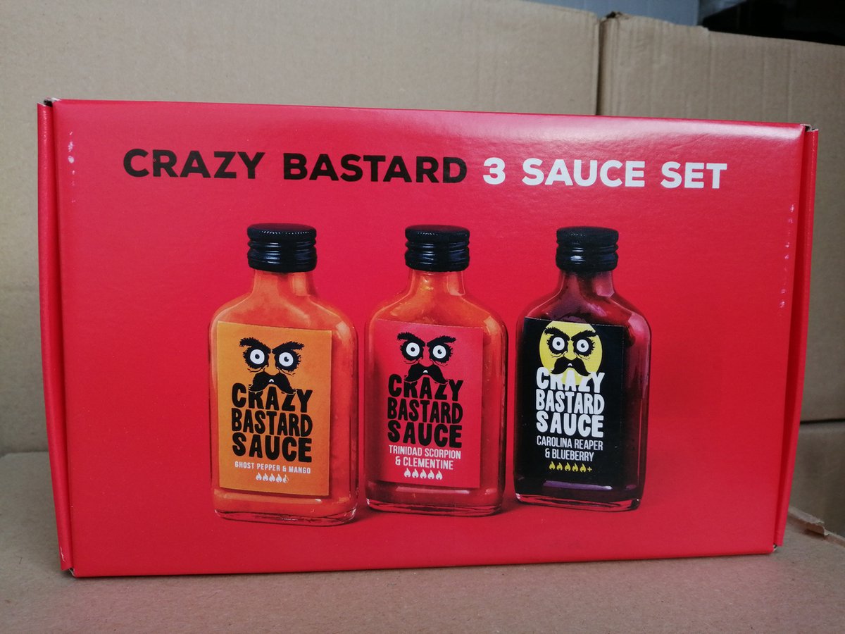 7 Sauce Set  Crazy Bastard Sauce