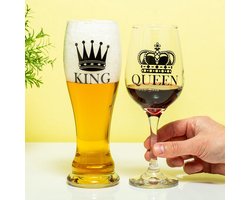 OOTB King & Queen glazenset