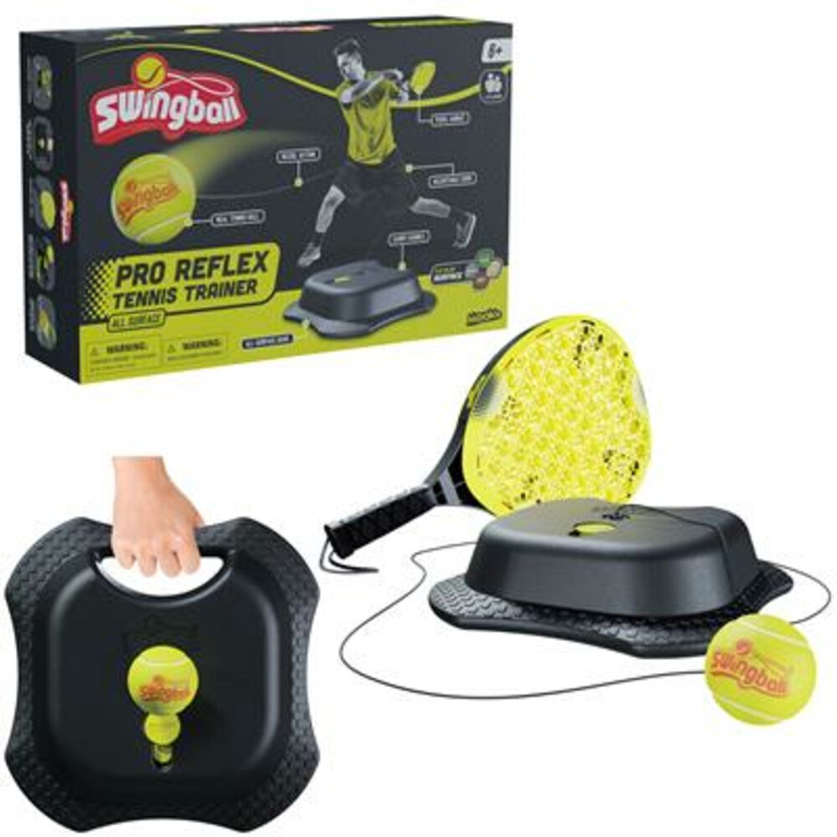 Entraîneur de Tennis Mookie Pro Reflex toutes surfaces | bol.com