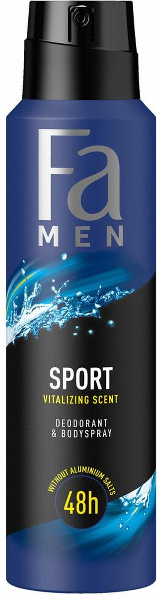 Goedkoopste Fa Men - Deodorant - Spray - Sport Green Citrus Scent - 150ml