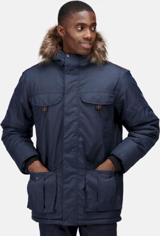 De Regatta Aarav Parka - jas - heren - waterdicht - ademend - Marine