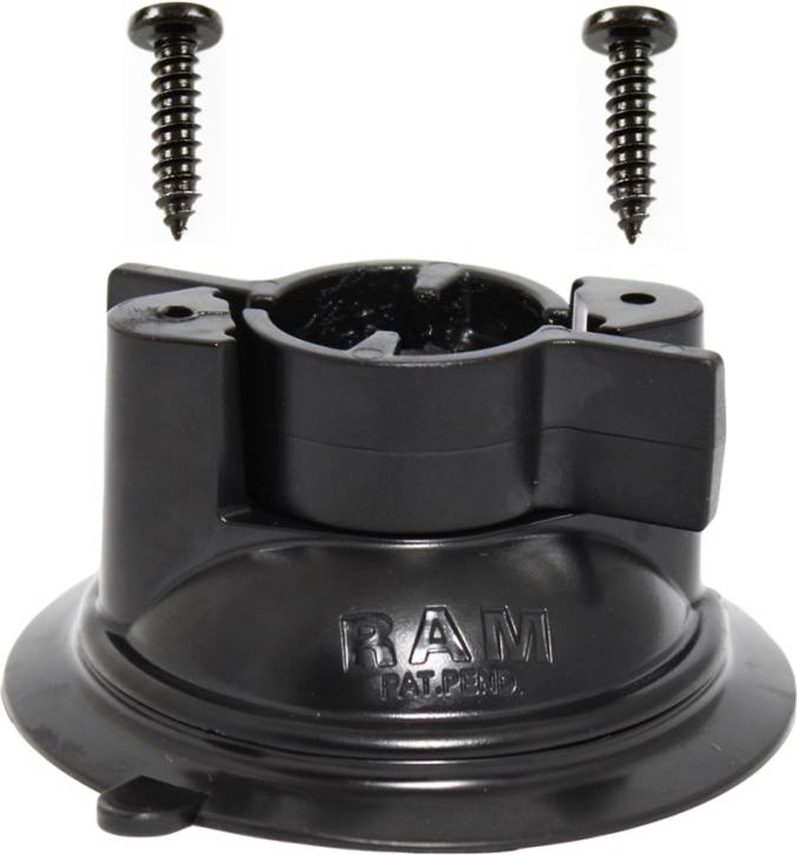 Base à Ventouse Métallique RomHaus Pour Support RAM B – 25mm – Super Adhérence Twist-Lock – Pour Pare-brise, Tableau De Bord