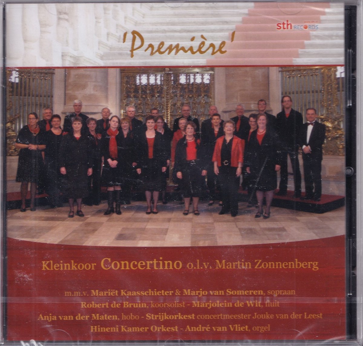 Premiere - Kleinkoor Concertino o.l.v. Martin Zonnenberg