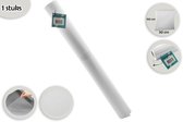 Anti-slipmat wit 50 x 150 - Voor keuken en diversen - Keukenlade beschermer of ondertapijt beschermer - Mat voor bescherming - Antislip kast - Anti slip mat - Lade bescherming - Badkamer