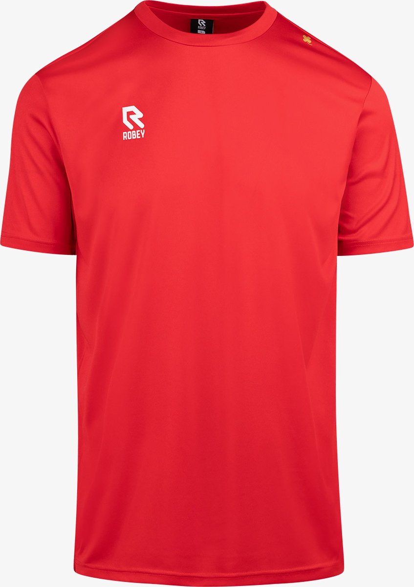 Robey Crossbar Shirt Korte Mouw Heren - Rood | Maat: 3XL