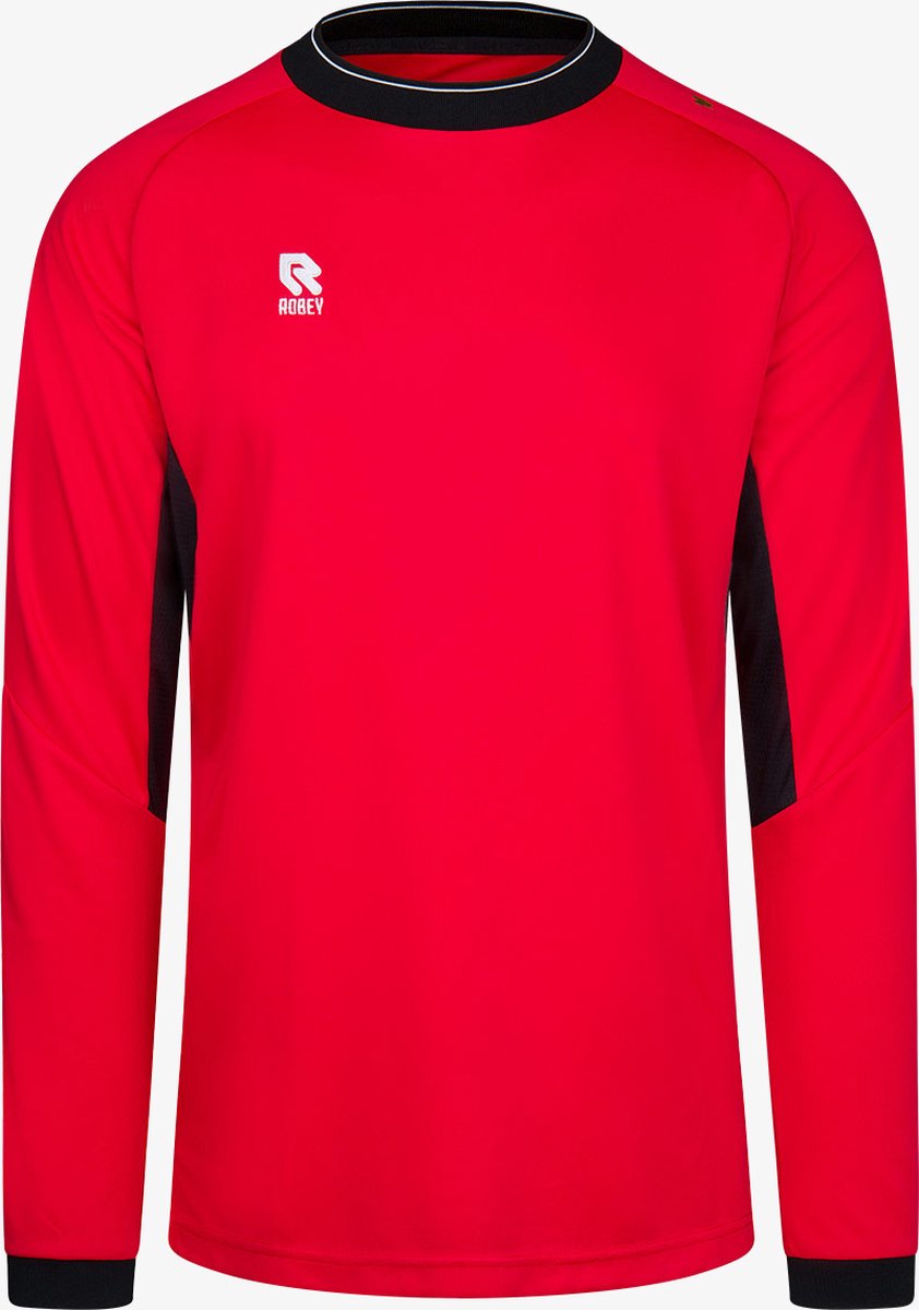 Robey Victory Voetbalshirt Lange Mouw Heren - Rood | Maat: 2XL
