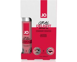 System JO - Oral Delight Stimulerende Clitoris Gel Aardbei - 30 ml