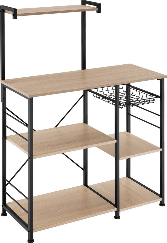 tectake® Holz Regal mit Magnetstreifen für Wand Montage, Wandregal für's Kinderzimmer, Aufbewahrung Musikbox, für Tonies Tonie Hörfiguren und Toniebox - pink