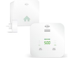 ELRO Connects SF500CO2 Slimme Wifi CO2 Meter Kit - Complete Set met Koppelbare Luchtkwaliteitsmeter + K2 Connector