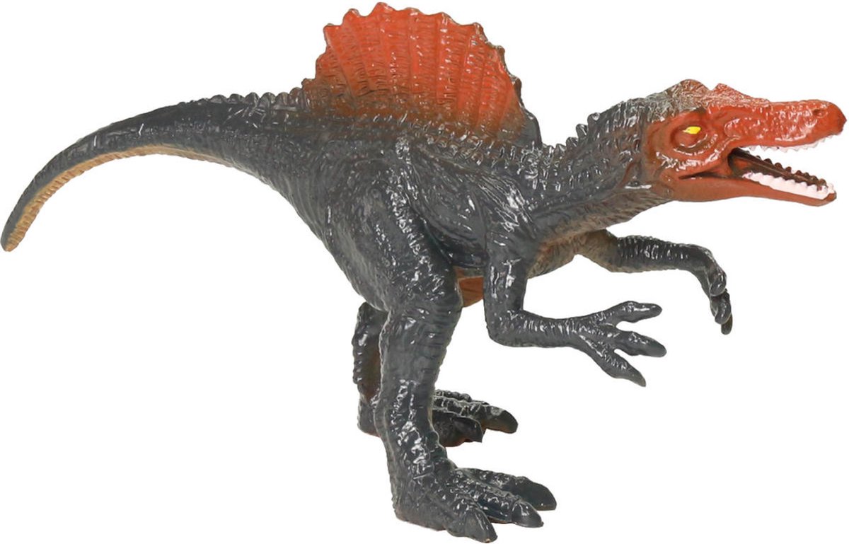 JMKA Dinosaurus speelgoed - Dinosaurussen speelfiguren- Dinosaurus speelgoed jongen 3 jaar- dinosaurus- Jurassic world - 9 dinosaurussen 15 CM + Dino speelgoed auto - COMPELETE SET — afbeelding 11