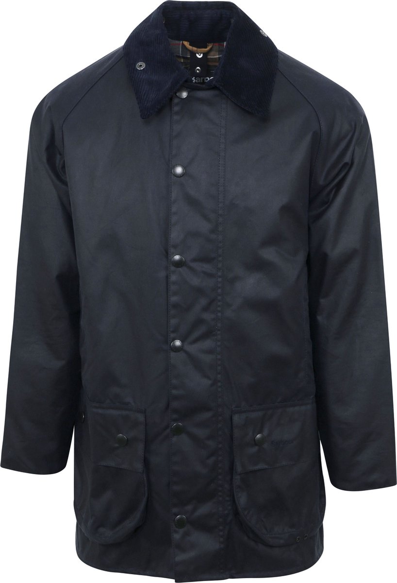 Barbour Waxjas Beaufort Donkerblauw – Heren Outdoor jassen