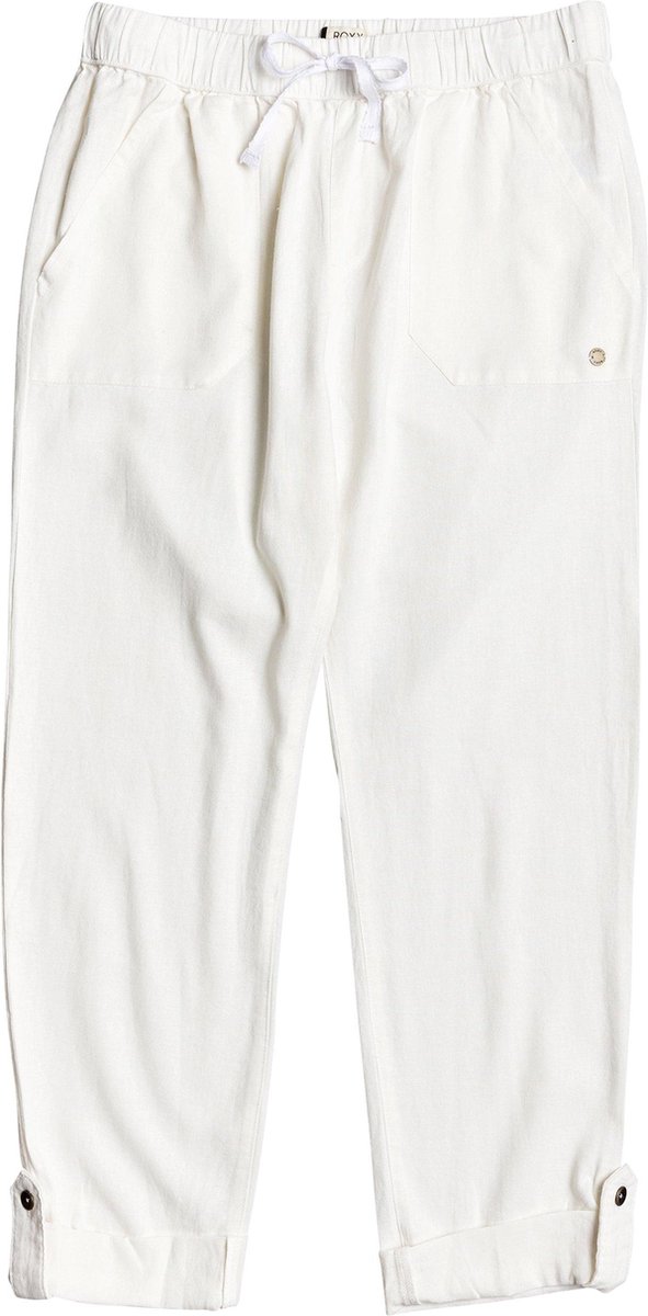 Roxy On The Seashore - Linen Cargo Trousers for Women