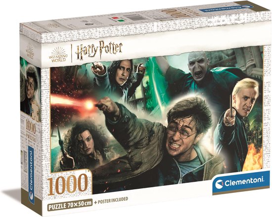 Clementoni - Puzzle 1000 Collection Haute Qualité Harry Potter, Puzzle Pour  Adultes et... | bol.com