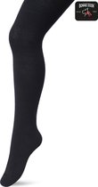 Bonnie Doon Biologisch Katoenen Maillot Meisjes Zwart maat 128-134 - Kinder Maillot - OEKO-TEX gecertificeerd - Bio Cotton Tights - Duurzaam Huidvriendelijk Bio Katoen - Fijne pasvorm - Gladde Naden - Black - BP053900.101