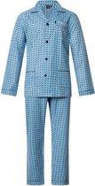 Gentlemen flanellen heren pyjama - 9441 - Lichtblauw - 64