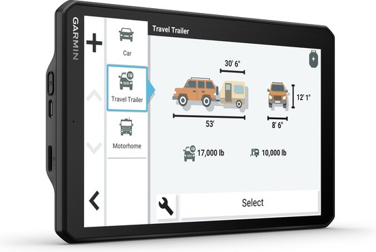 Garmin Camper 890 – Navigatiesysteem Voor Campers En Caravans, 8 Inch, Met Live Verkeer, 3D Kaarten Europa, En Camperprofielen 5 miniatura