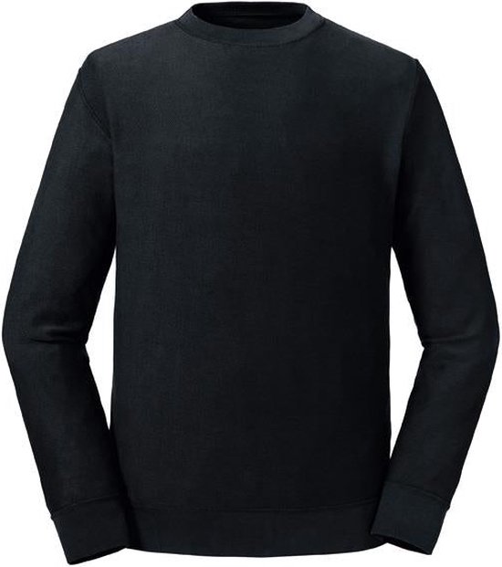 Russell - Reversible Sweater - Zwart - 100% Biologisch Katoen - XS