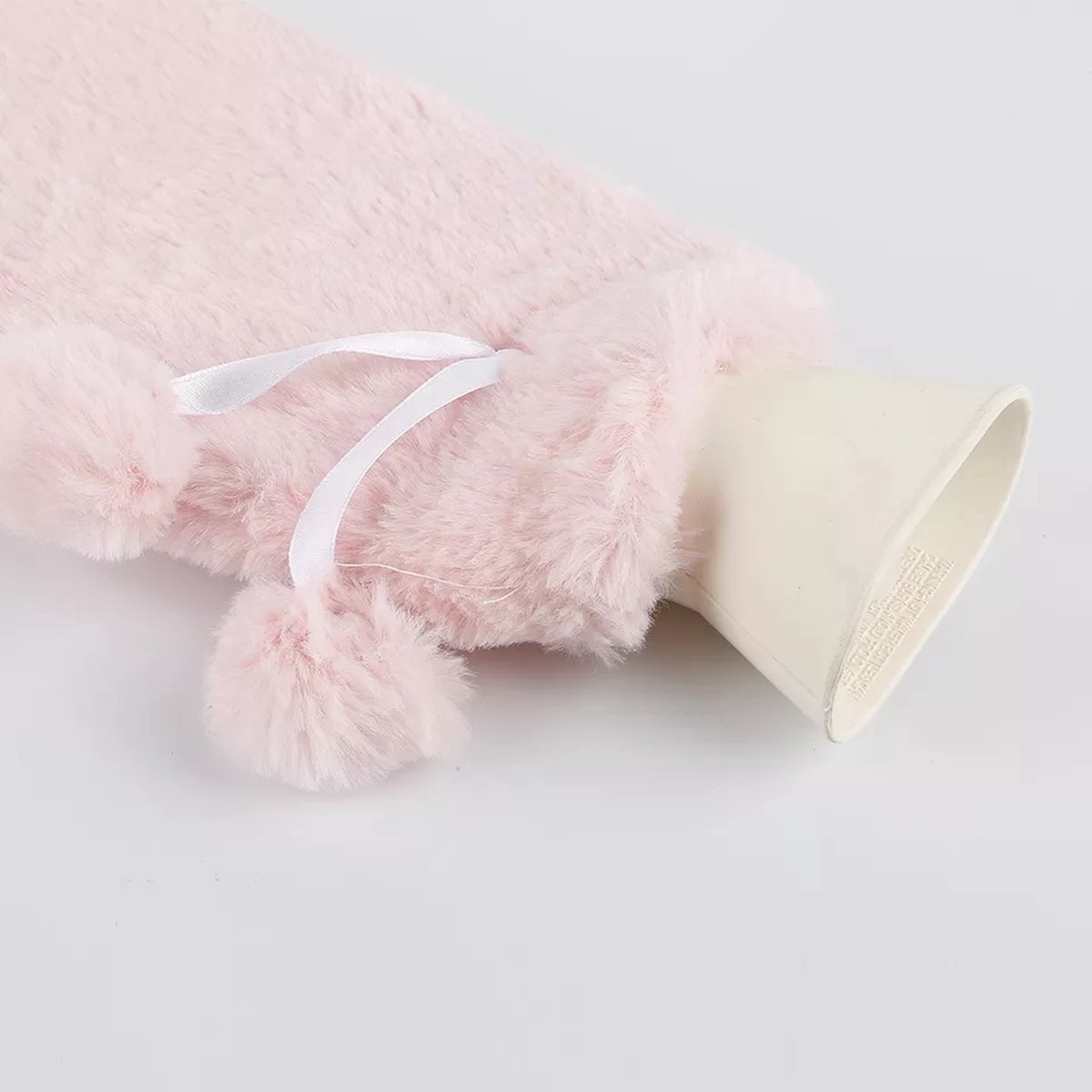 Ragnal Warmwaterkruik - Roze - Kruik Met extra zachte hoes - Warmtekussen - Extra Lang - 2L Inhoud - 8 uur warmte - Kruik - XXL – foto 7