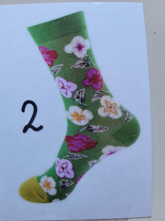 Funny sokken - Kleurrijke Fun-kledingsokken 2