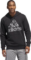 Adidas hoodie 2.0 print - Maat L - zwart