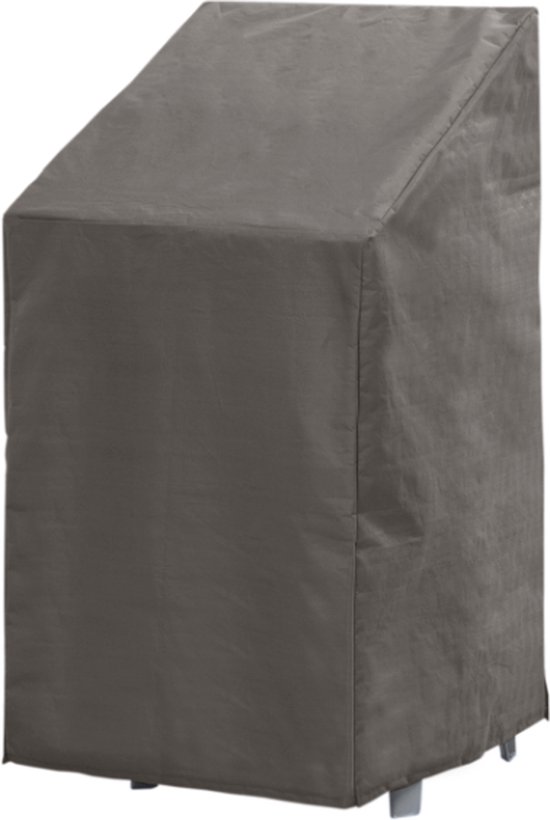 Perel Buitenhoes voor stapelstoelen, grijs, 66 cm x 95 cm x 133 cm