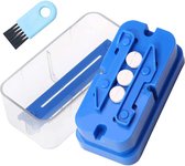 ComfiCare® pillensnijder kleine pillen en grote pillen - pillensplijter - meerdere pillen tegelijk snijden - Blauw