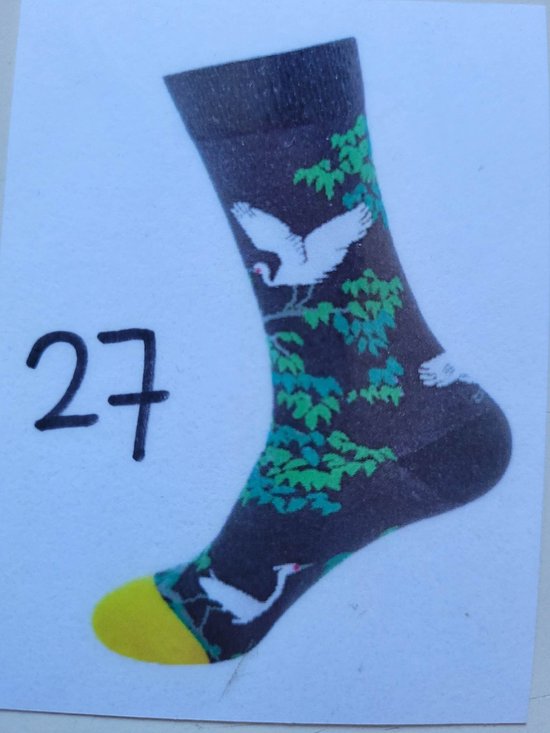 Funny sokken - Kleurrijke Fun-kledingsokken 27