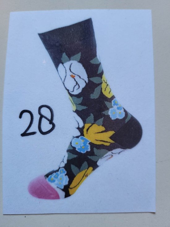 Funny sokken - Kleurrijke Fun-kledingsokken 28