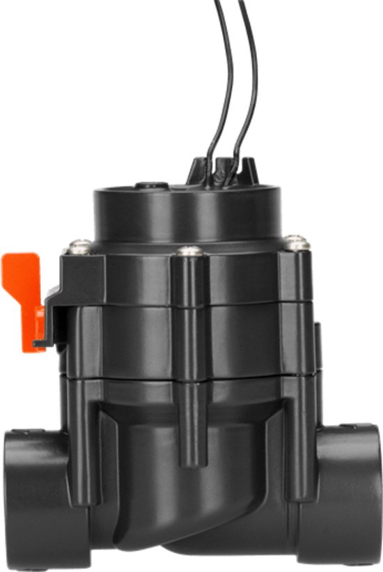 Gardena beregeningsventiel 24V met zelfreinigend filter, handbediening, 1″ aansluiting, 0,5-12 bar