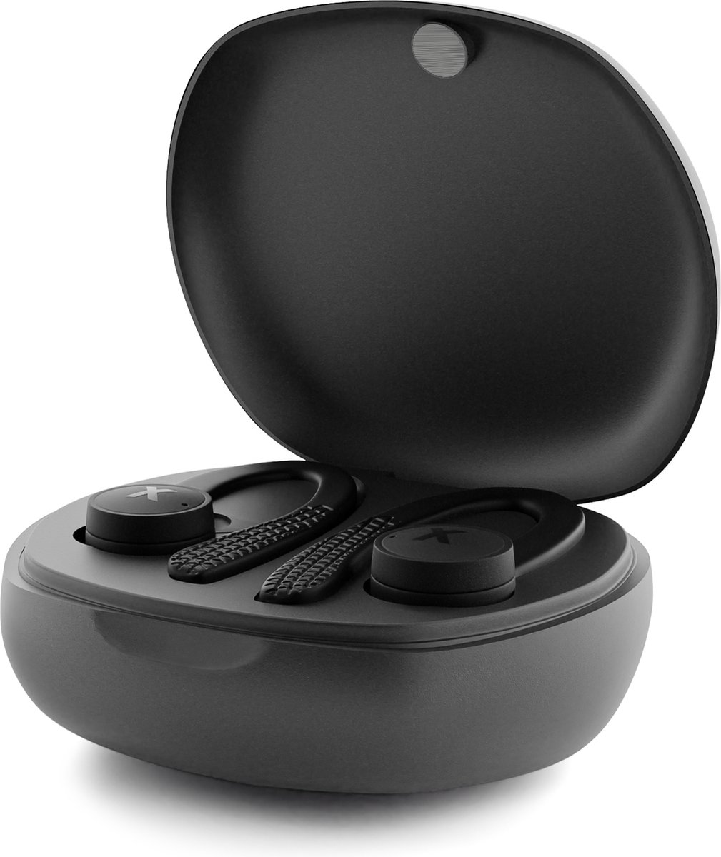 Audrax Sport PRO - Volledig Draadloze Oordopjes – Zweet- en regenbestendig - Met Microfoon - USB-C - Touch - Oorhaak - Sport oortjes - Bluetooth - Blijven altijd zitten - Geschikt voor Apple & Android