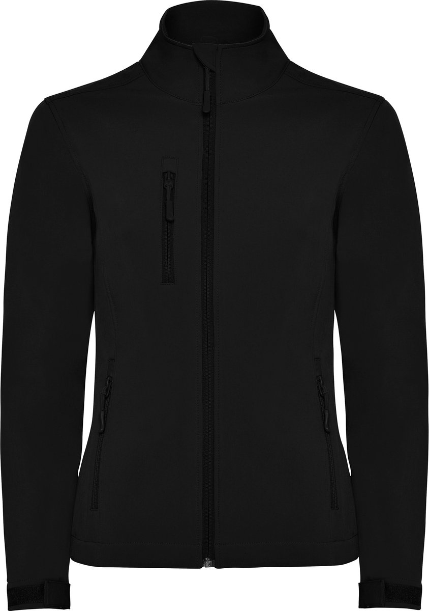 Roly Women´s Nebraska Softshell Jacket RY6437 02 Zwart