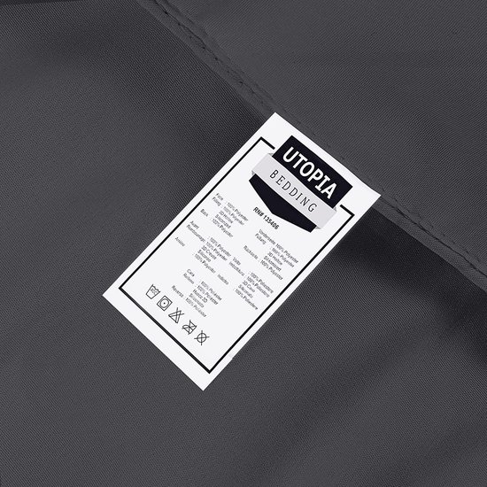 Utopia Bedding Dekbed 220x240 cm, 370 GSM Microvezel Dekbed met hoeklabels - Donzen Alternatief Dekbed (Saliegroen