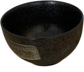 Matcha [Large Black] 3 set (Bamboo Whisk, Bamboo teaspoon, Matcha Bowl)